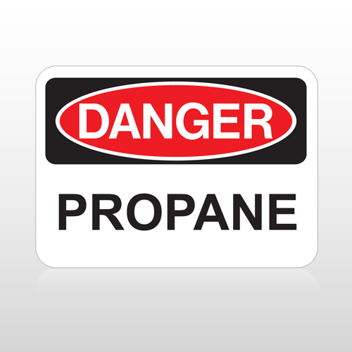 OSHA Danger Propane