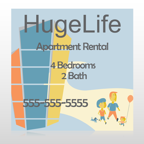 Apartment Building 29 Site Sign