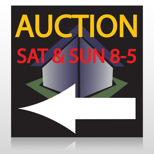 Auction Corner 650 Site Sign