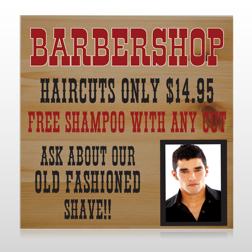 Barbershop Cuts 287 Custom Banner