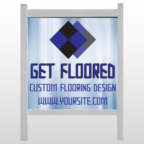 Blue Checker 249 48"H x 48"W Site Sign