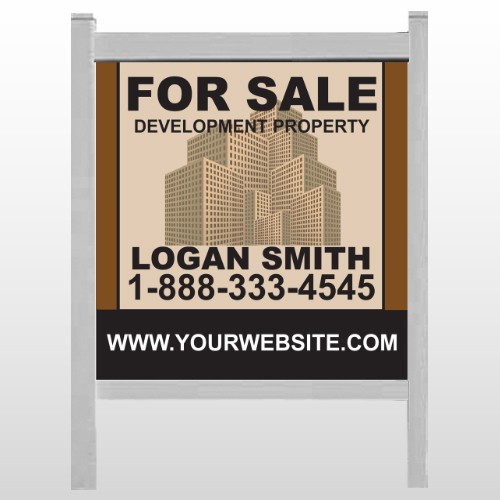 Brown Buildings 858 48"H x 48"W Site Sign