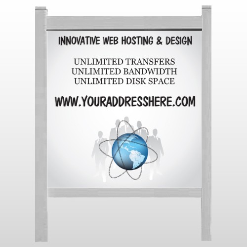 Business Global 438 48"H x 48"W Site Sign