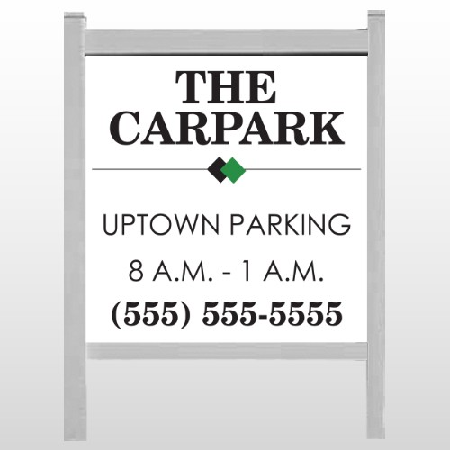 Car Park 122 48"H x 48"W Site Sign