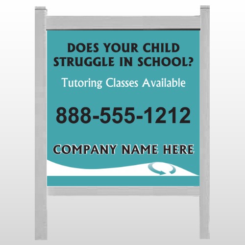 Classy Blue 160 48"H x 48"W Site Sign