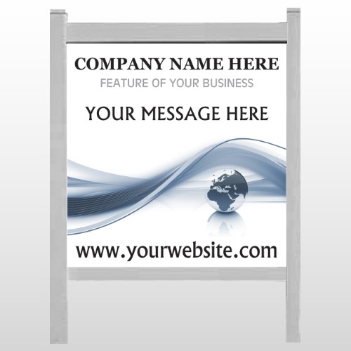 Classy World 166 48"H x 48"W Site Sign