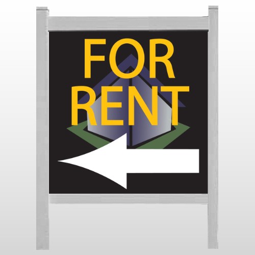 For Rent Corner 702 48"H x 48"W Site Sign