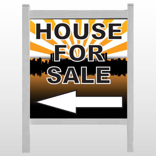 House Sale 718 48"H x 48"W Site Sign