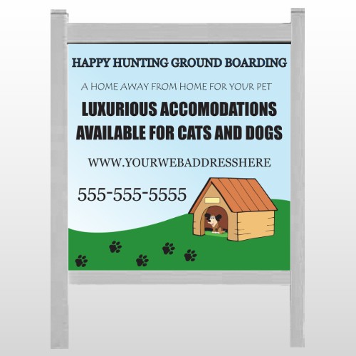 Hunting 301 48"H x 48"W Site Sign
