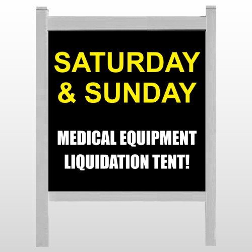 Medic Liquuication 331 - 48"H x 48"W Site Sign 