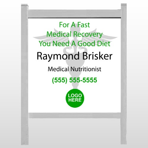 Med 47 48"H x 48"W Site Sign