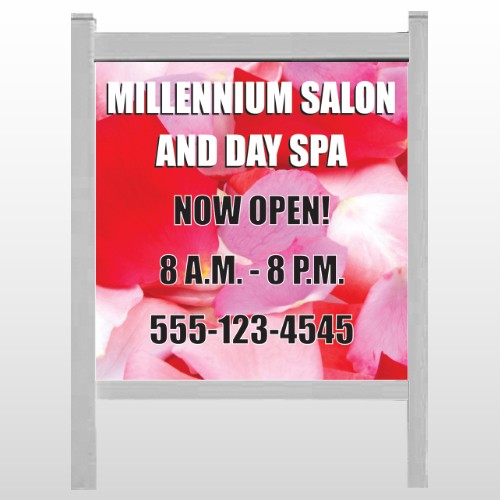 Millennium Spa 493 48"H x 48"W Site Sign