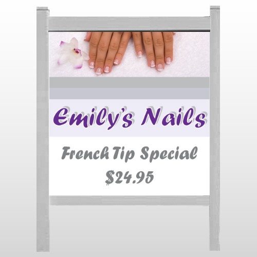 Nails 295 48"H x 48"W Site Sign