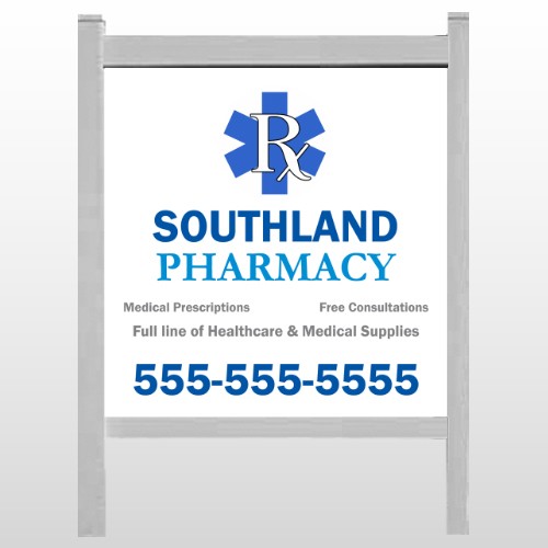 Pharmacy 103 48"H x 48"W Site Sign