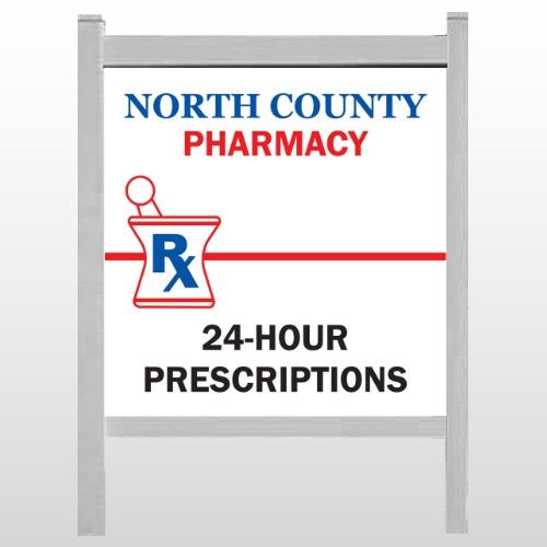 Pharmacy 101 48"H x 48"W Site Sign