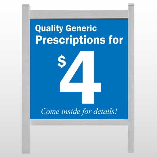 Pharmacy 102 48"H x 48"W Site Sign