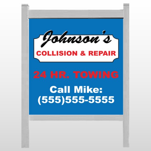 Repair 124 48"H x 48"W Site Sign