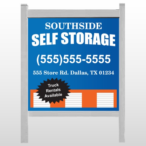 Storage Building 120 48"H x 48"W Site Sign