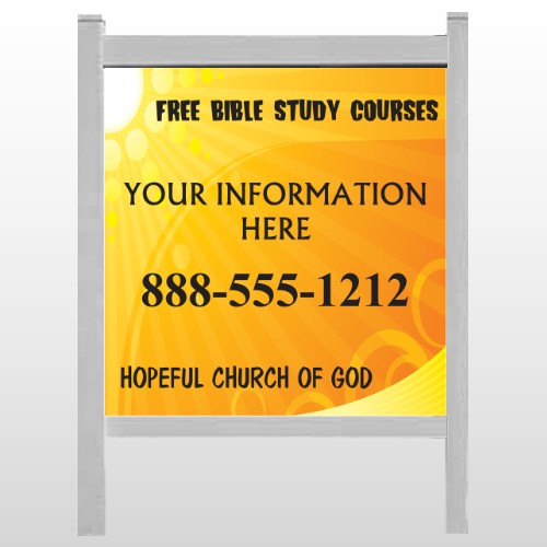 Sun Rays 165 48"H x 48"W Site Sign