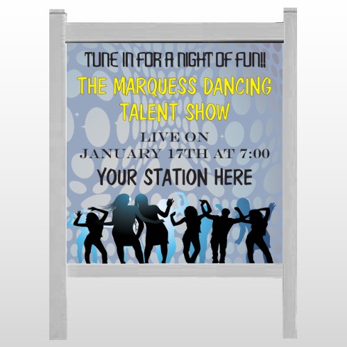 Talent Show 440 48"H x 48"W Site Sign
