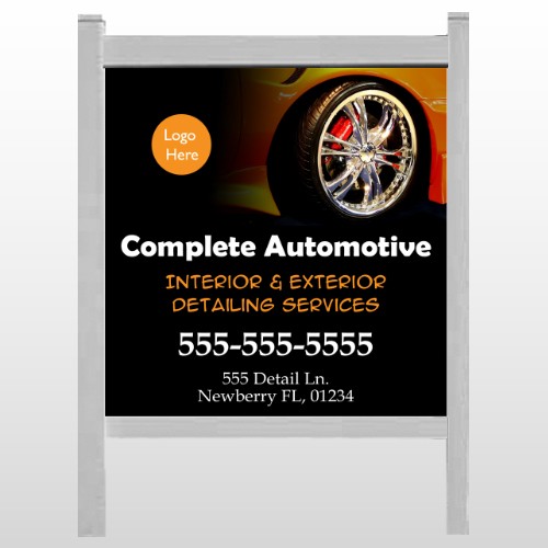 Detailing Services 115 48"H x 48"W Site Sign