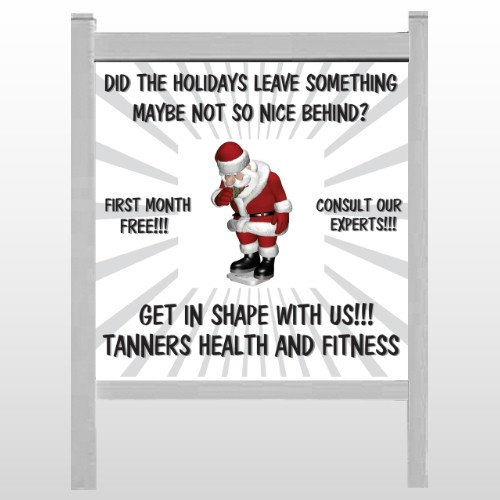 Health Santa 402 48"H x 48"W Site Sign