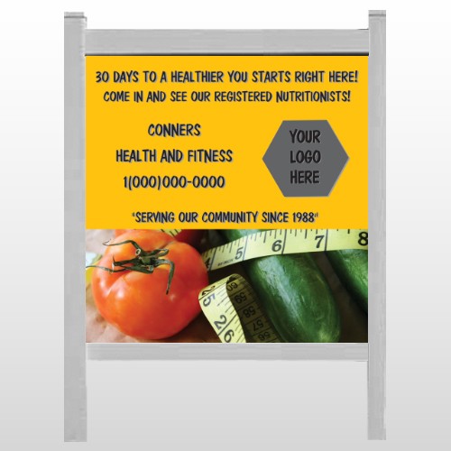 Healthy Tomato 404 48"H x 48"W Site Sign