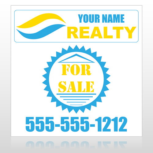 Blue Bottle Cap 658 Site Sign