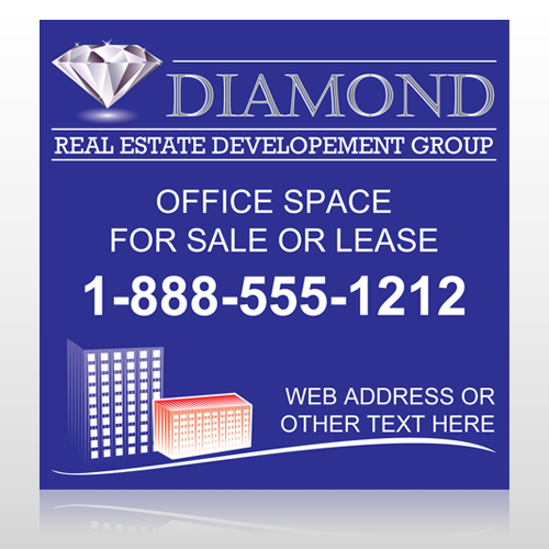 Blue Diamond 656 Site Sign