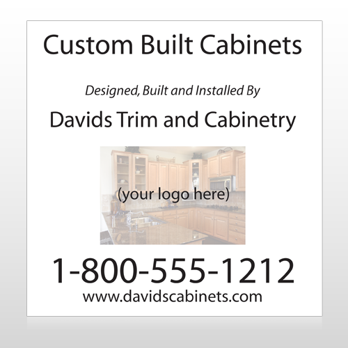 Cabinet 241 Custom Sign