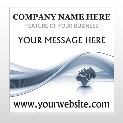 Classy World 166 Custom Sign