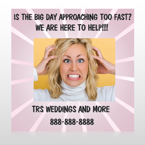 Crazy Wedding 411 Custom Sign