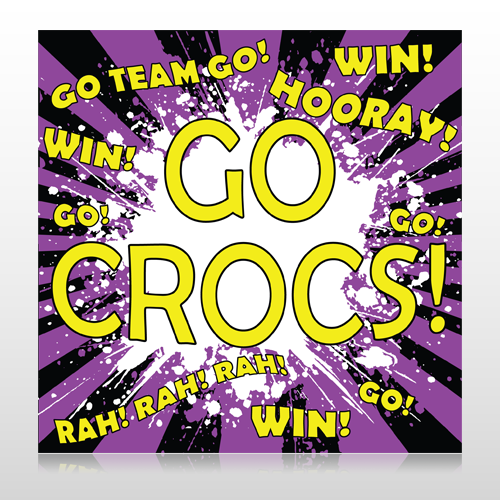 Crocs 42 Site Sign