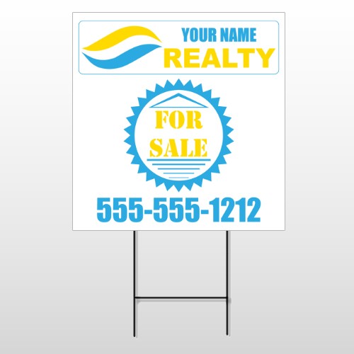 Blue Bottle Cap 658 Wire Frame Sign