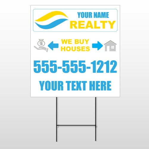 Money Bag And Home 659 Wire Frame Sign