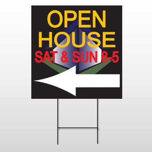 Open Corner 648 Wire Frame Sign