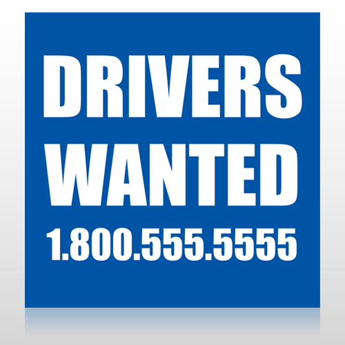 Drivers Wanted 314 Custom Banner