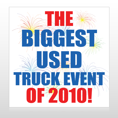 Fireworks 118 Site Sign