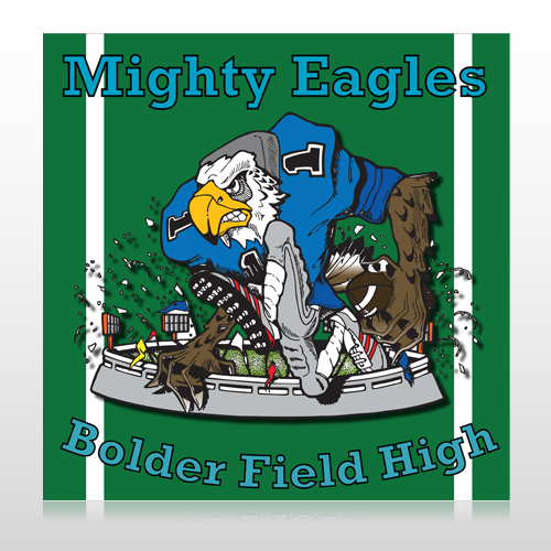 Green 50 Custom Decal