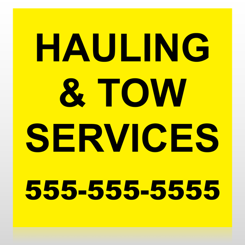 Hauling 127 Site Sign