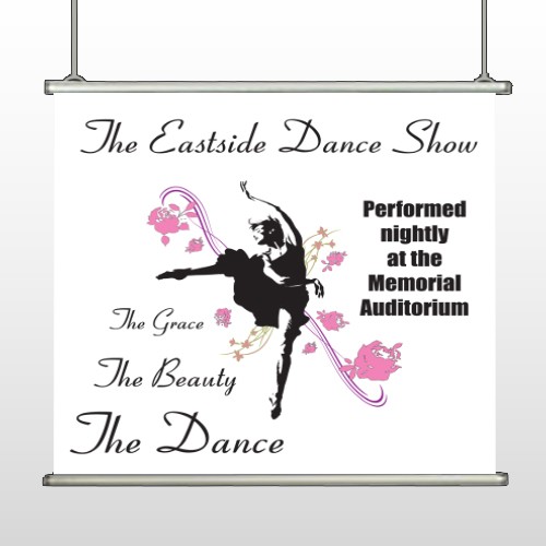 Ballet Dance 517 Hanging Banner