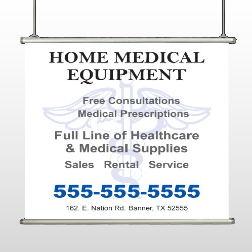 Medical Symbol 99 Hanging Banner