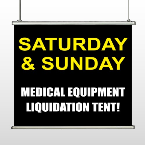Medic Liquidation 331 Hanging Banner