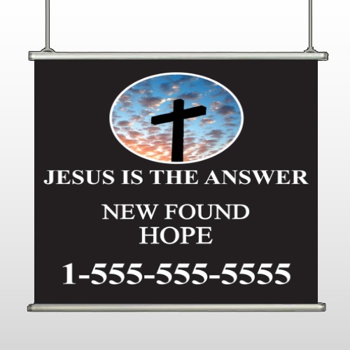 New Found Hope 01 Hanging Banner