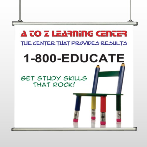 Pencil Chair 159 Hanging Banner