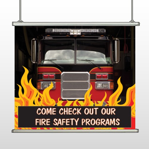 Safety Program 427 Hanging Banner