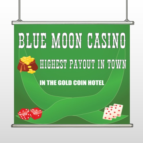 Gold Die Cards 524 Hanging Banner