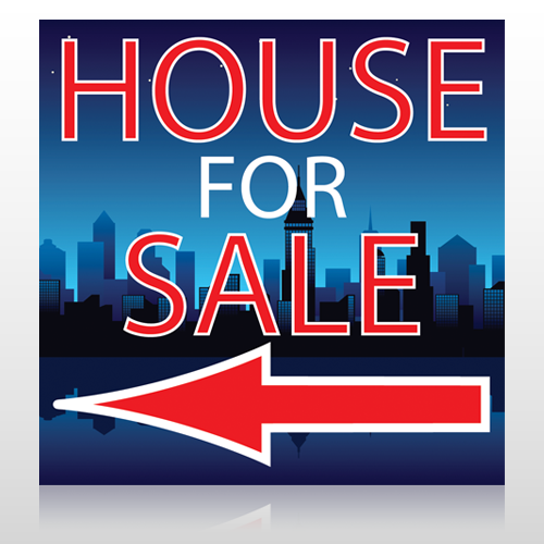 House Rent Night City 712 Site Sign