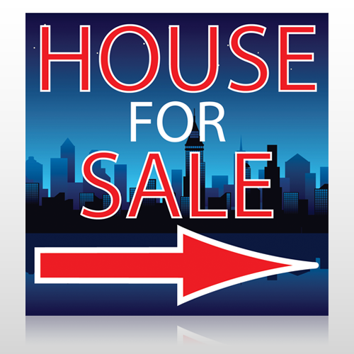 House Sale Night City 713 Site Sign