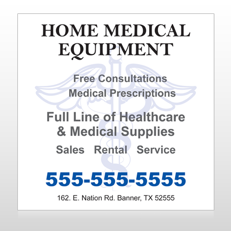 Medical Symbol 99 Custom Sign